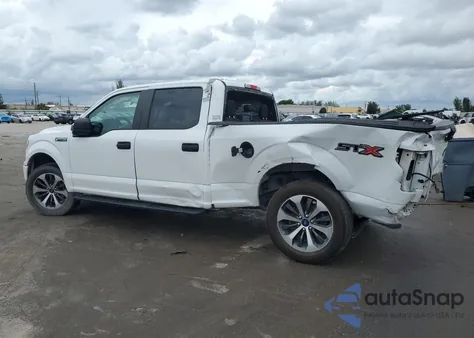 2019 Ford F150 Supercrew из США, поврежденный, VIN 1FTEW1CP0KFD42079